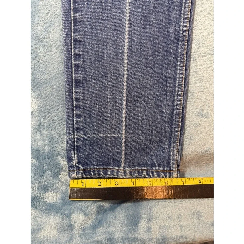 Vtg Levi’s 505 Orange Tab Jeans W30 L34 (Fits 28x32) Spain 90s Straight Leg Blue